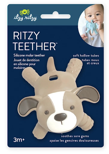 Ritzy Teether™ Baby Molar Teether - Puppy