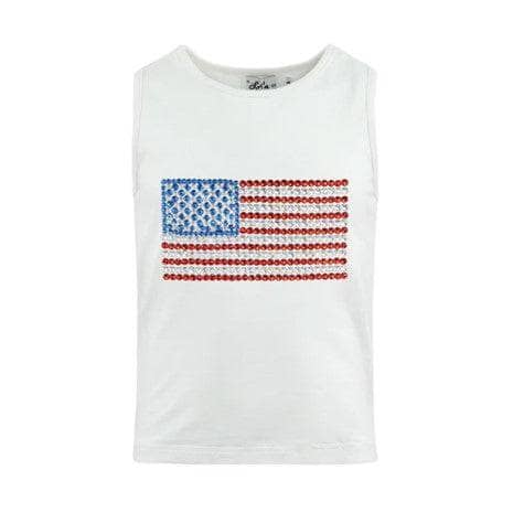 Lola and the Boys American Flag Tank