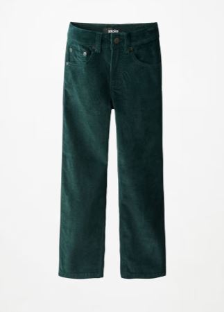 MOLO Andy Corduroy Boy Pants | Taxus Green