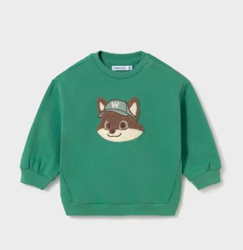 Mayoral Baby Animal Sweatshirt