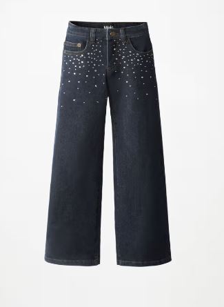 MOLO Asta Rhinestone Raw Jeans