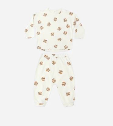 Rylee + Cru Long Sleeve Tee + Pant Set | Basketball