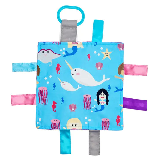 Baby Jack & Company Crinkle Square - Mermaid