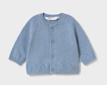 Mayoral Baby Boy Blue Cardigan