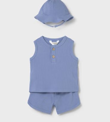 Mayoral Blue 3 Piece Outfit