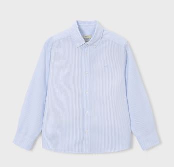 The Boston Kids Blue Stripe Button Down
