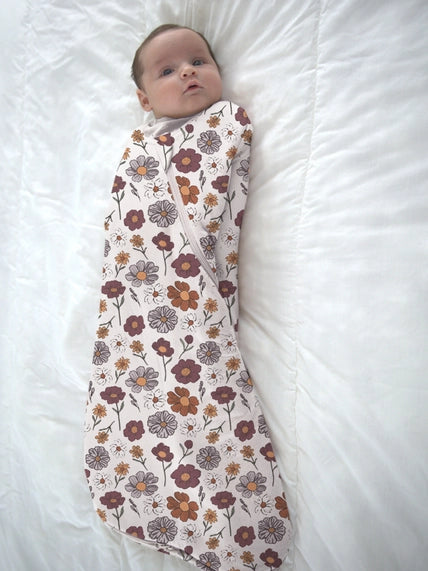 Gunamuna Sleep Swaddle Bag | Blossom