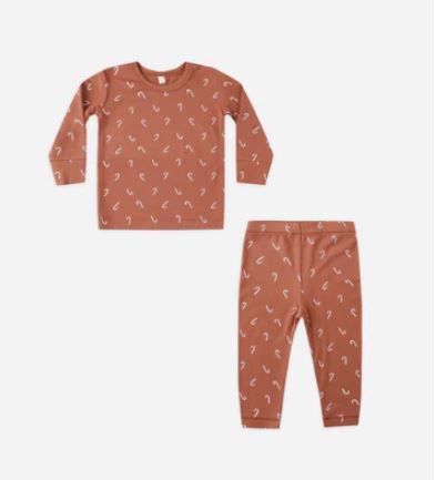 Quincy Mae Pajama Set | Candy Cane