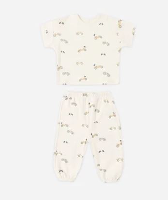 Quincy Mae Jersey Tee + Pant Set | Race Car