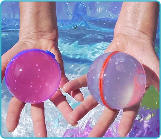 Magnetic Reusable Water Balloons Quick Fill Refillable