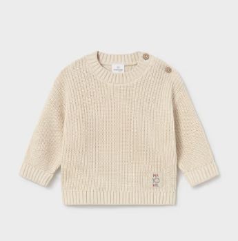 Mayoral Newborn Cream Sweater