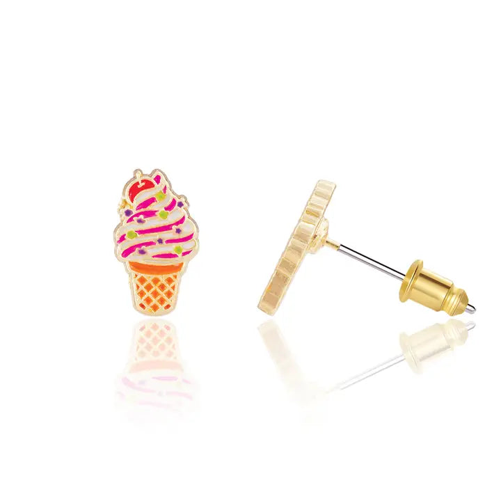 Girl Nation Ice Cream Earrings