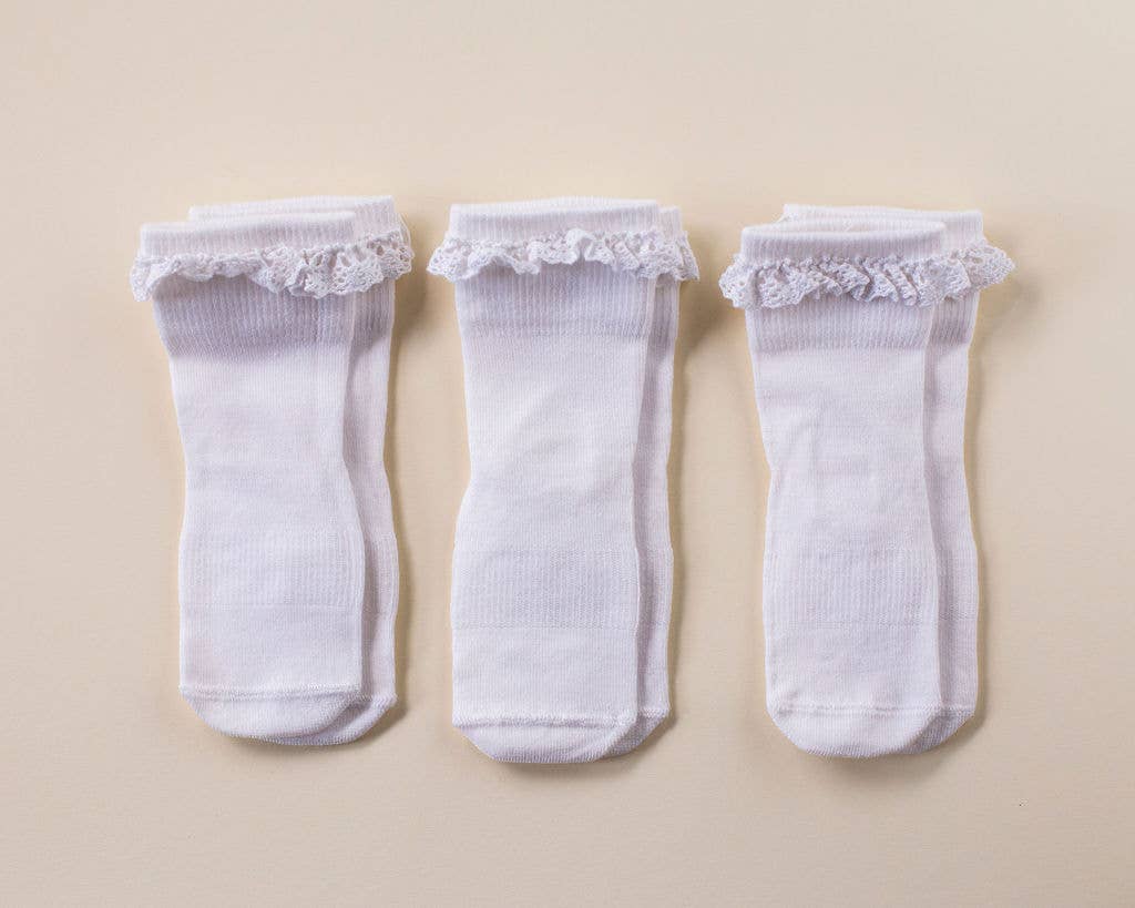 Baby & Kids Grip Socks, Comfort, 3-Pack
