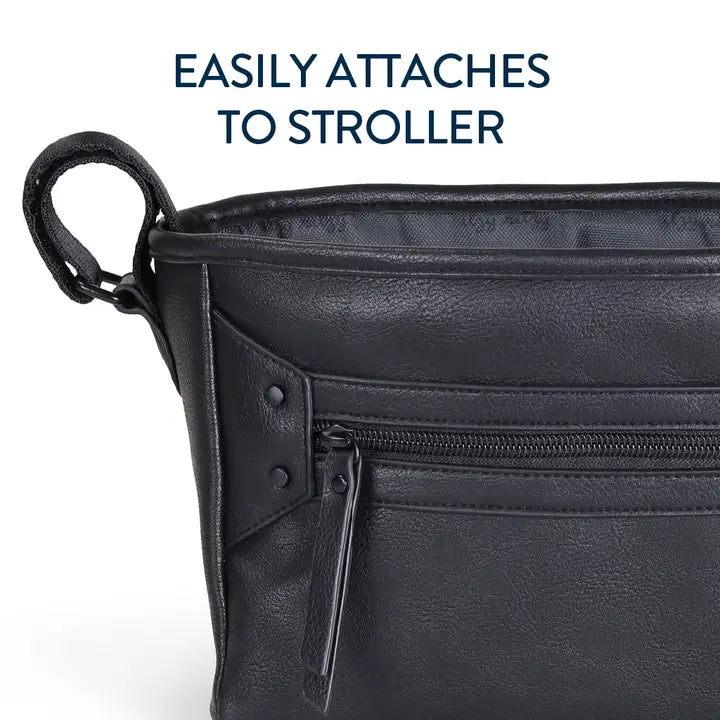 Itzy Ritzy Stroller Organizer | Matte Black