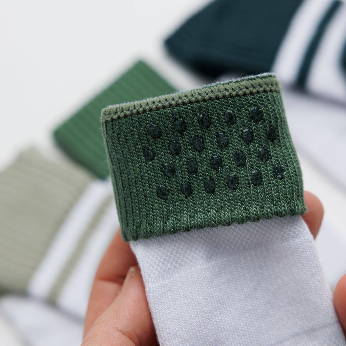 Baby & Kids Crew Grip Socks, Cooper, 3-Pack