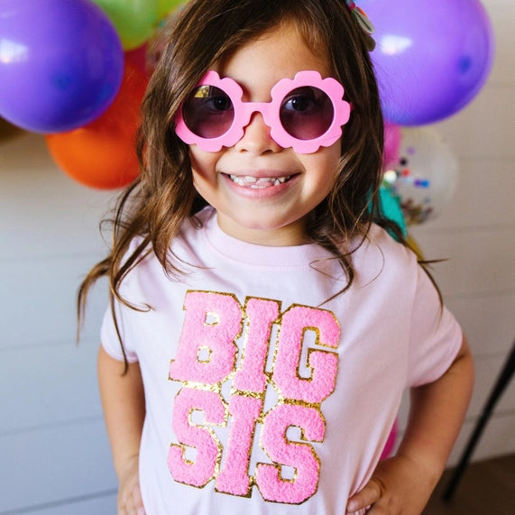 Sweet Wink Big Sis Patch T-Shirt