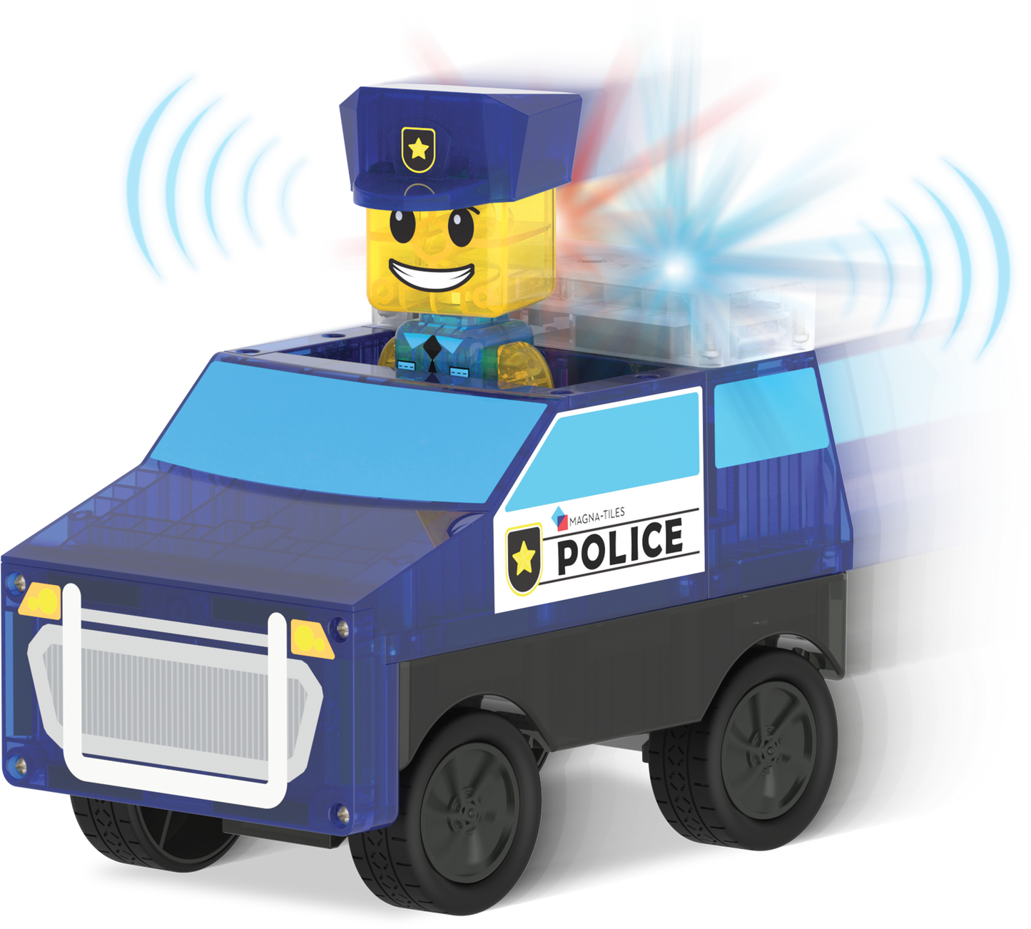 Magna-Tiles Police Station 35-Piece Set