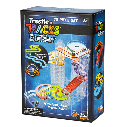 Fat Brain Trestle Tracks Builder 73-piece set