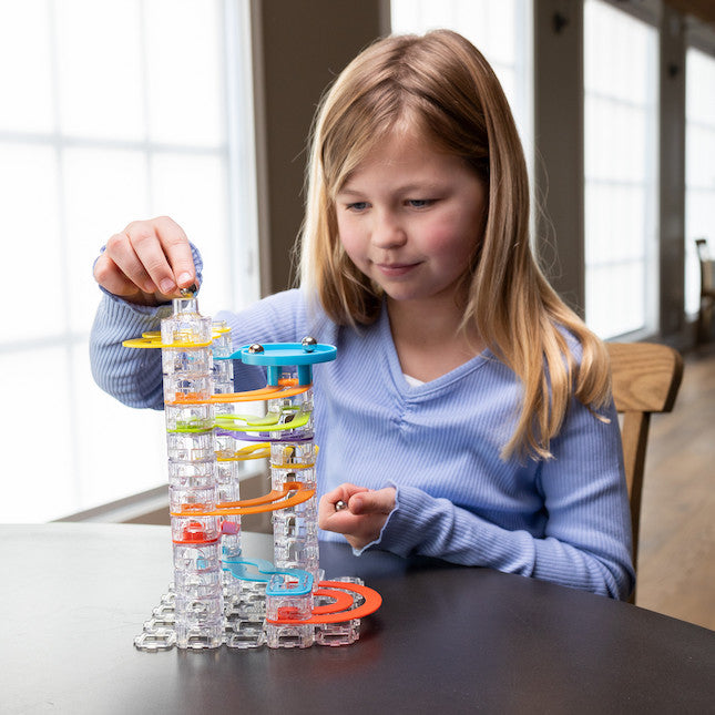Fat Brain Trestle Tracks Builder 73-piece set