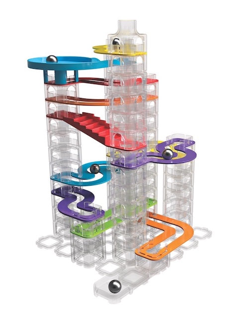 Fat Brain Trestle Tracks Builder 73-piece set