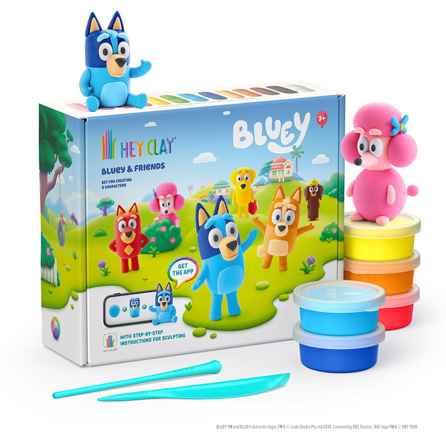 Hey Clay Bluey & Friends