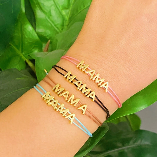 Ellison + Young Threaded Mama Bracelets