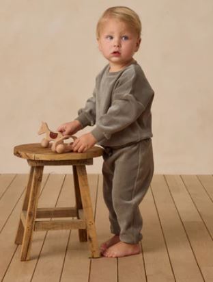 Quincy Mae Velour Relaxed Sweat Set