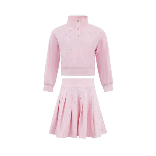 Lola and the Boys Girls Sparkle Athletic Set