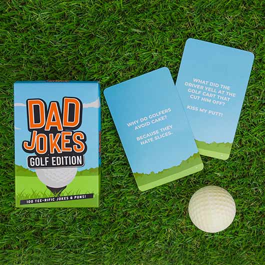 Gift Republic Dad Jokes Golf Edition