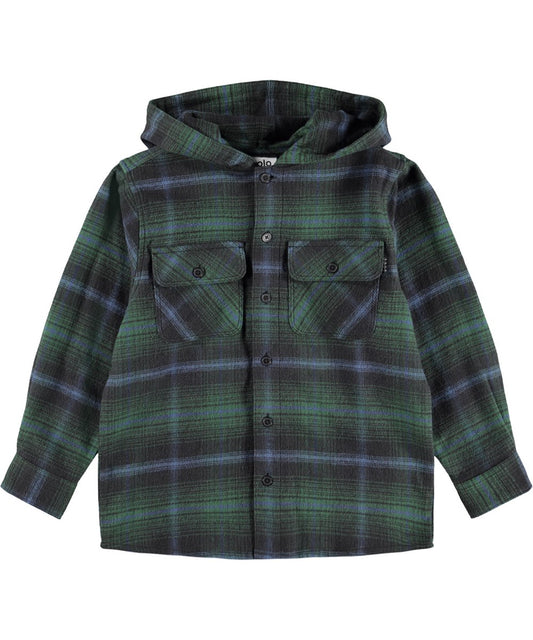 MOLO Galaxy Check Overshirt