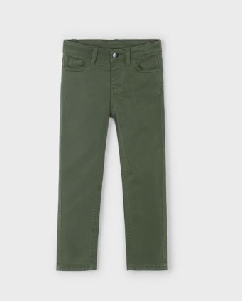 Mayoral Boy Slim Fit Pants | Olive