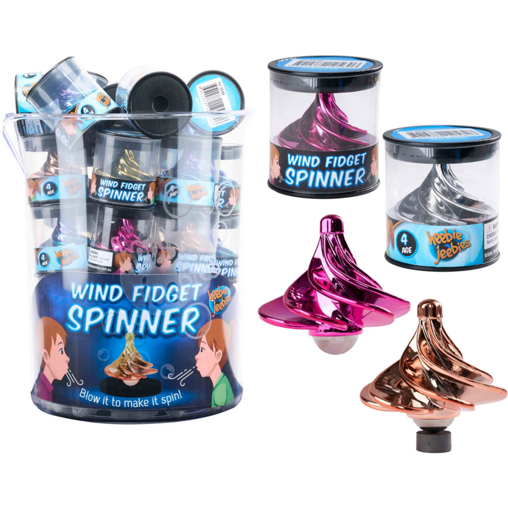 Heebie Jeebie Wind Fidget Spinner