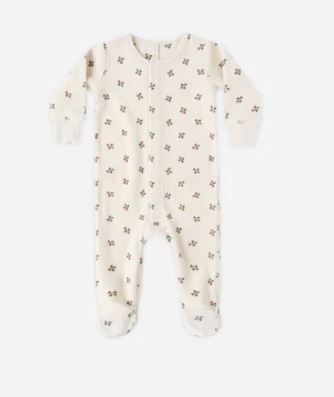 Quincy Mae Hidden Snap Footie