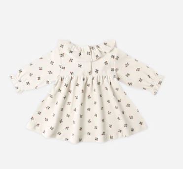 Quincy Mae Velour Baby Dress
