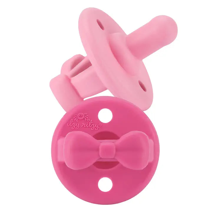 Itzy Ritzy Sweetie Soother Pacifier - Watermelon & Cotton Candy