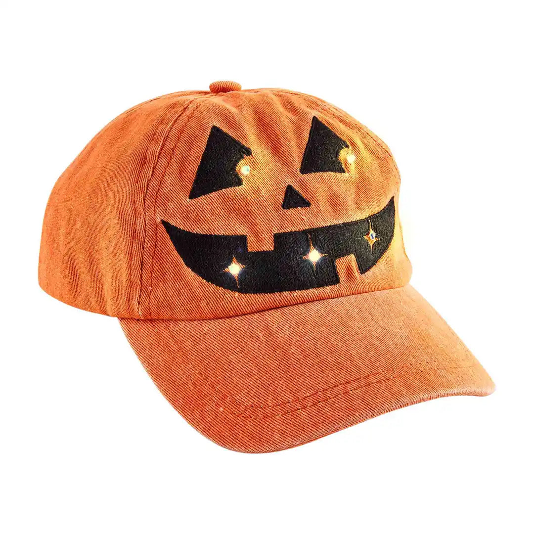 Mud Pie Light Up Pumpkin Hat