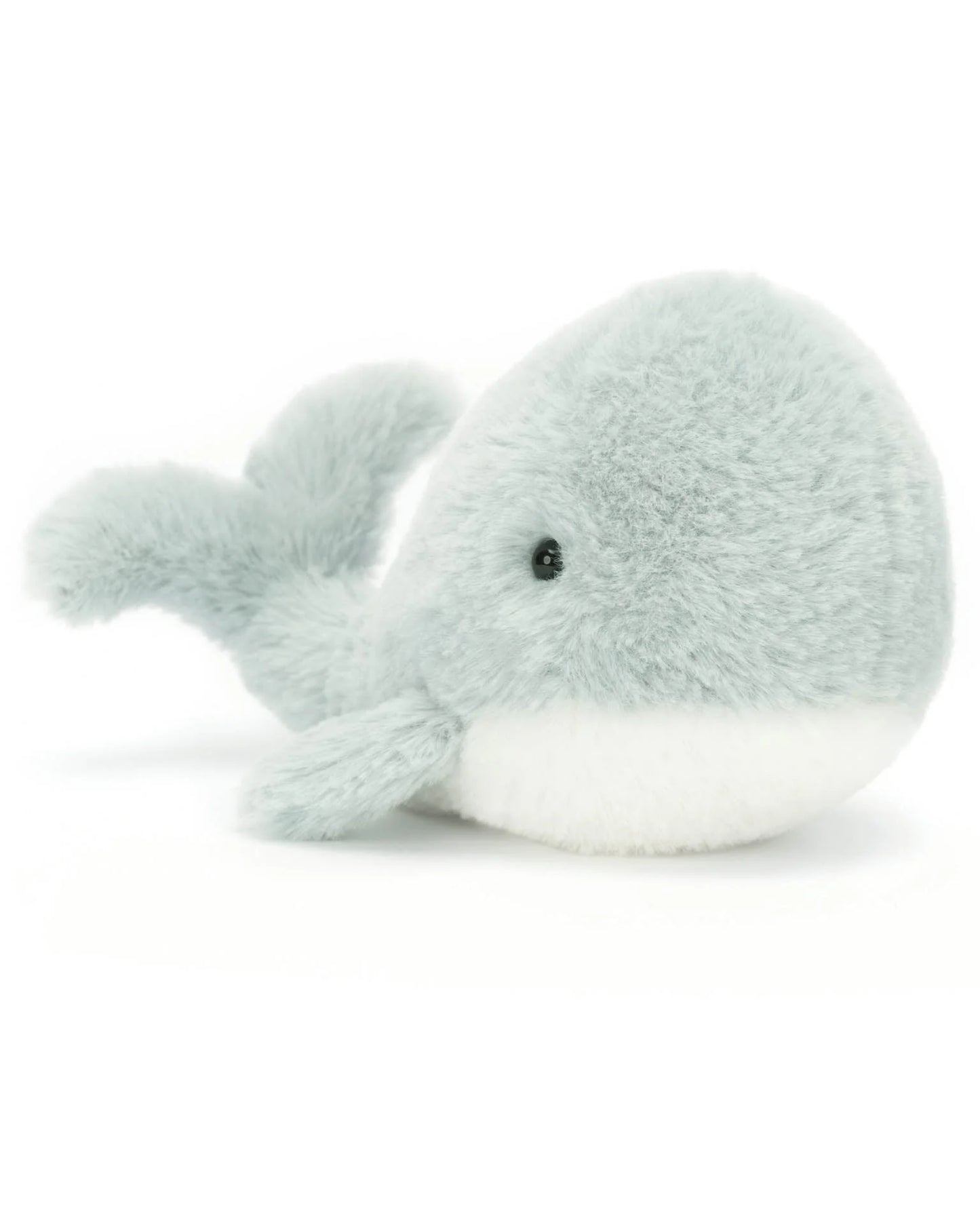 JellyCat Grey Wavelly Whale