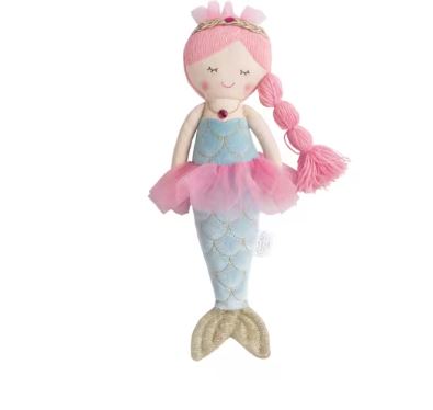 Mud Pie Mermaid Plush Pals