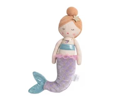 Mud Pie Mermaid Plush Pals