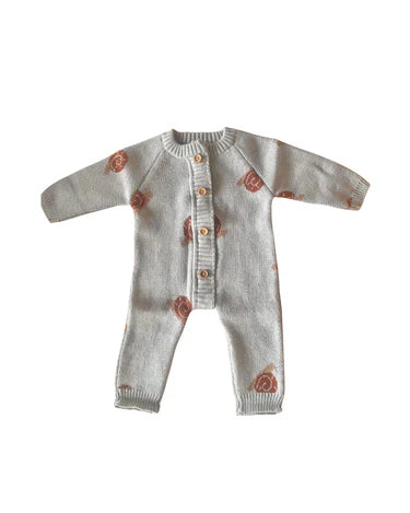 Dear Hayden Organic Snail Romper