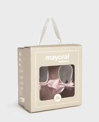 Mayoral Pink Bow Shoes