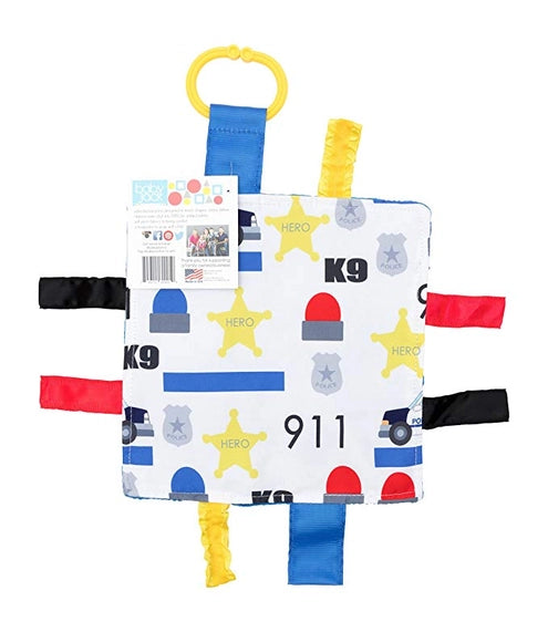Baby Jack & Company Crinkle Square - Police