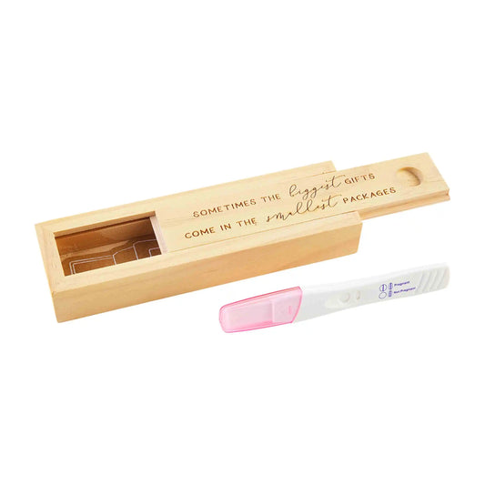 Mud Pie Pregnancy Test Gift Box