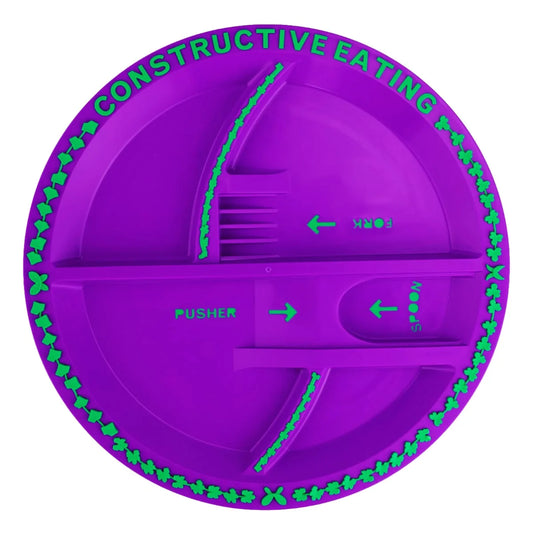 Constructive Eating - Garden Fairy Plate