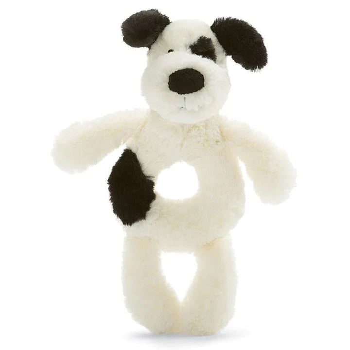 Jellycat Bashful Puppy Ring Rattle