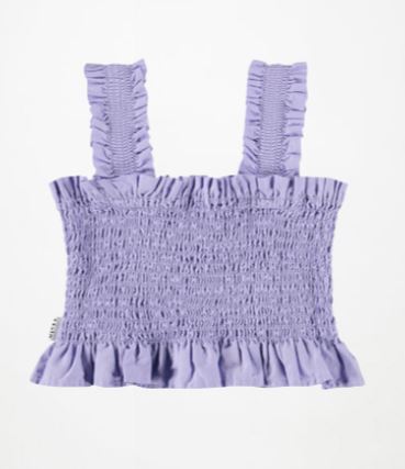 MOLO Rolfio Cool Lilac Crop Top and Skirt