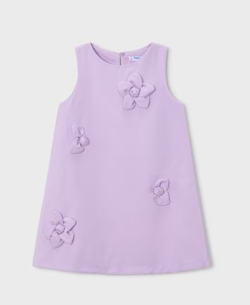 Mayoral Purple Flower Dress