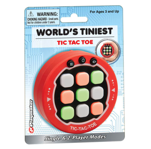 World's Tiniest Tic Tac Toe