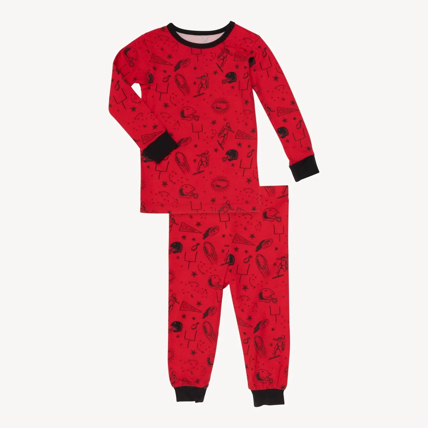 Magnetic Me Modal Toddler Pajama | Red Game Day