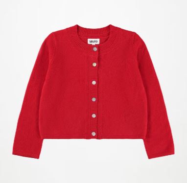 MOLO Givanna Ruby Red Cardigan